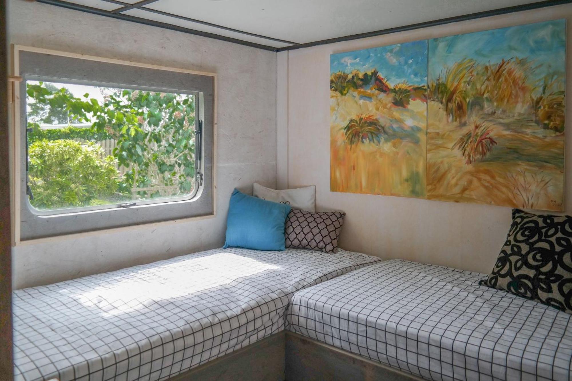 Het Kleine Huis Mobile Home By The Harbour And The Lauwersmeer Anjum 외부 사진
