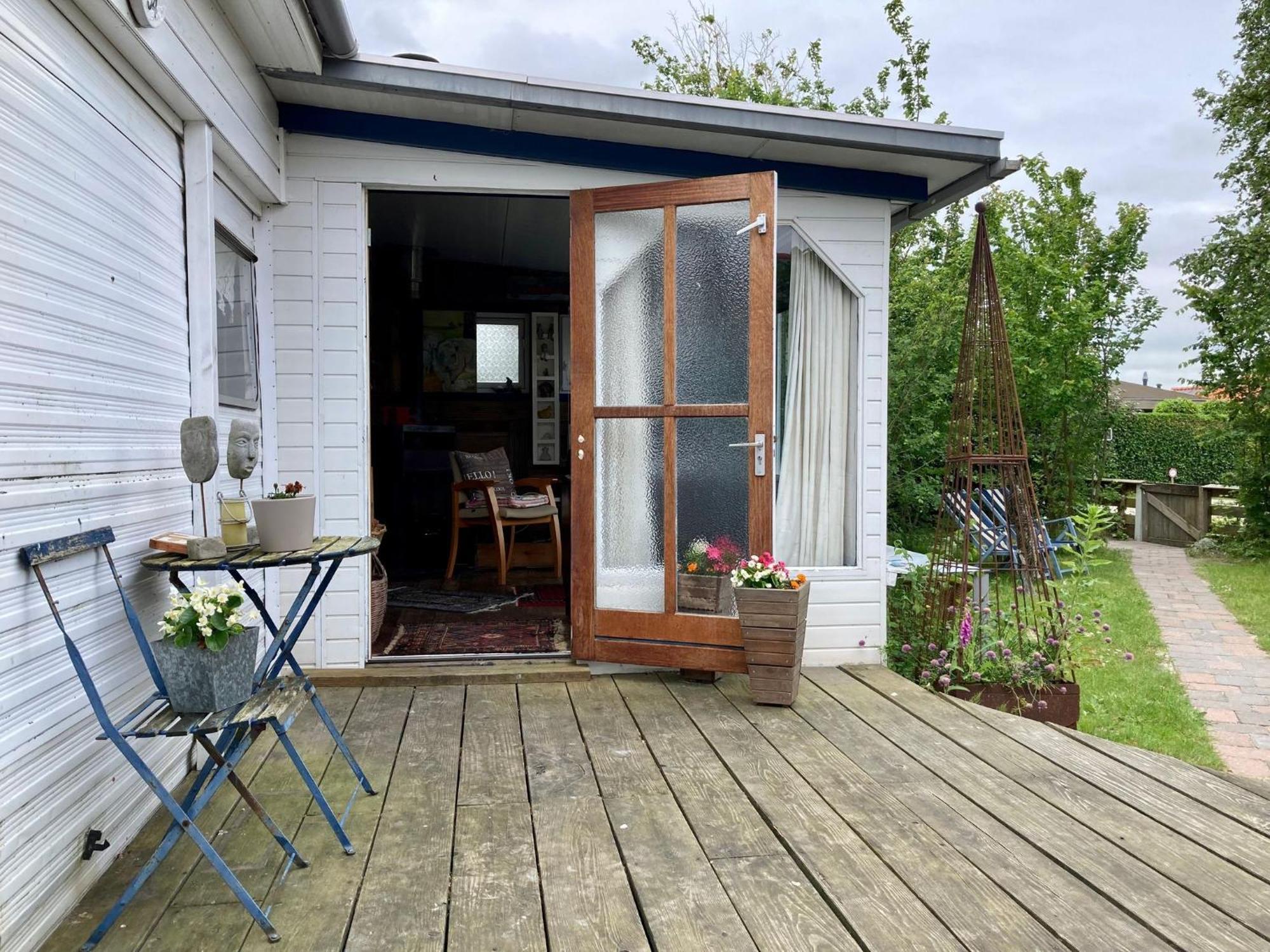 Het Kleine Huis Mobile Home By The Harbour And The Lauwersmeer Anjum 외부 사진